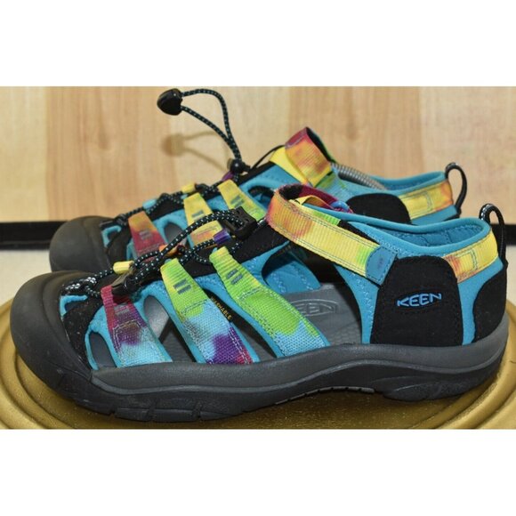 ?Keen Newport Retro Mens Sandal Size 7 Multicolor Tie Dye Ultra Bungee CinchSlip main image 4
